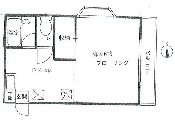 東松原駅 徒歩4分 1階の物件間取画像